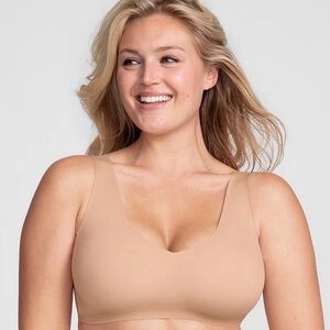 HoneyLove V Neck Bra 3XL Tan Under Garment Honey Love Support Cradle